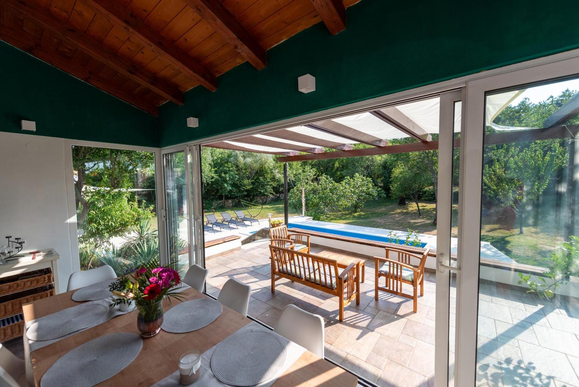 Garden Villa Hreljin Luaran gambar