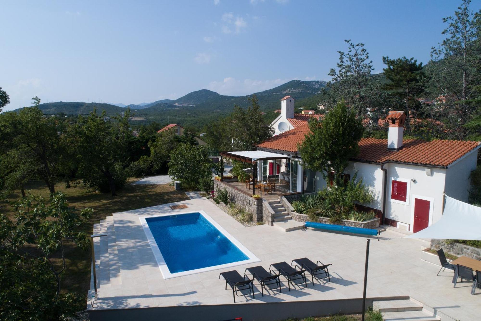 Garden Villa Hreljin Luaran gambar