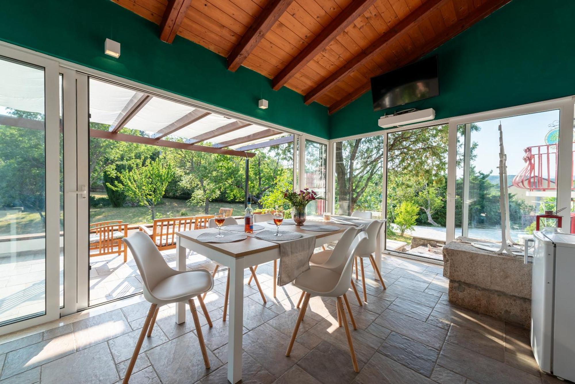 Garden Villa Hreljin Luaran gambar